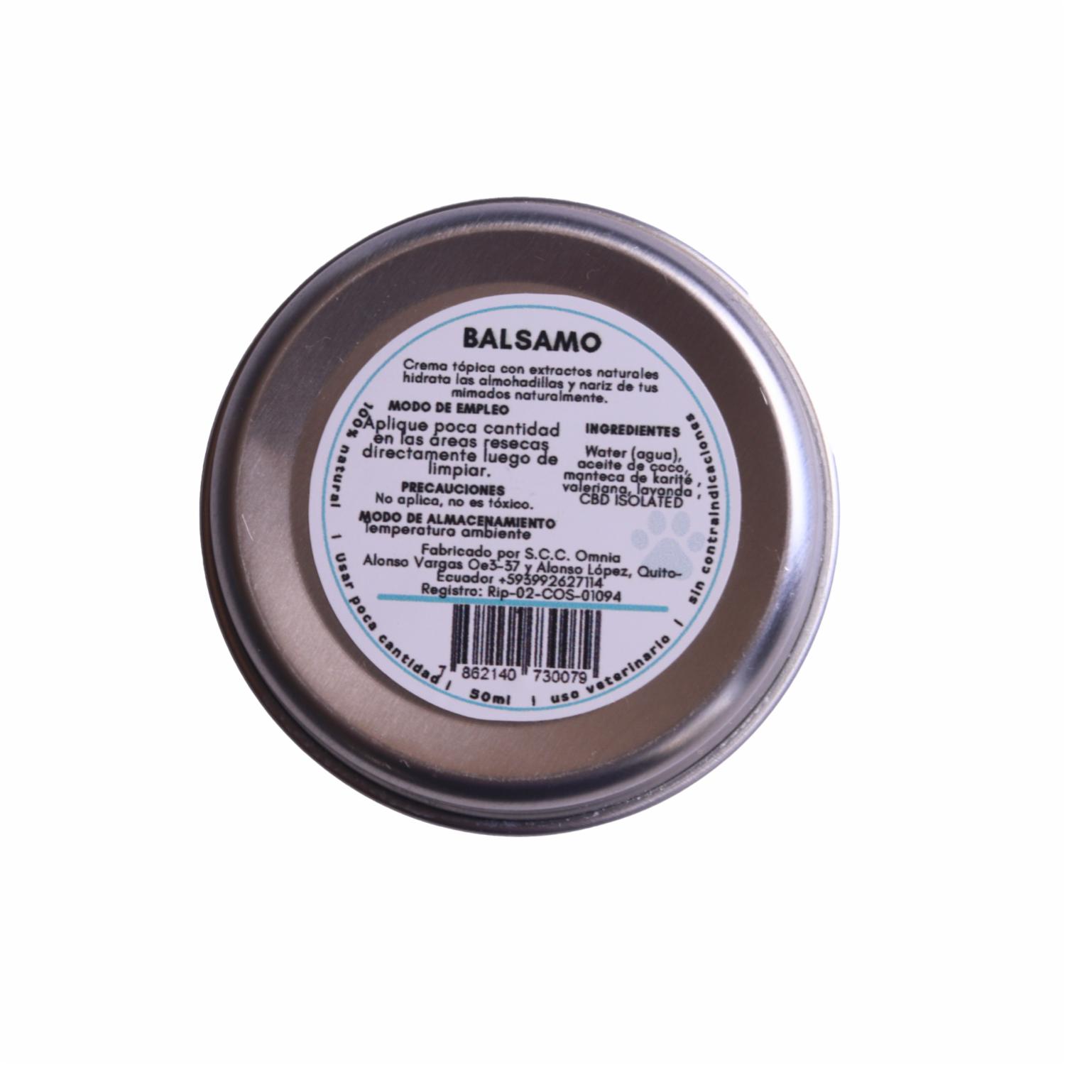 Bálsamo Terapéutico Con Cúrcuma Cbd Y Aceite De Coco VETERPET 50 G - Imagen 2