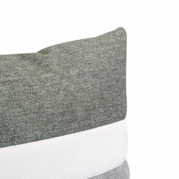 Cojín Dusty Green Gray White KÁLIDO 45 Cm - Imagen 2