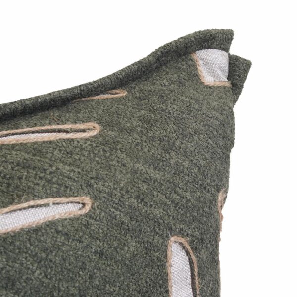 Cojín Dusty Green Leaves KÁLIDO 45 Cm - Imagen 2