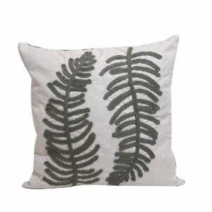 Cojín Natural Rope Leaves KÁLIDO 45 Cm