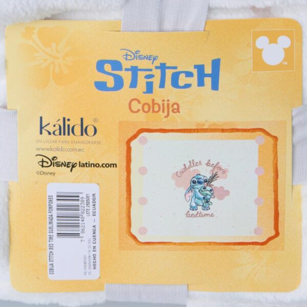 Cobija Stitch 4 Pompones KÁLIDO 1,15 X 1,05 Cm - Imagen 2
