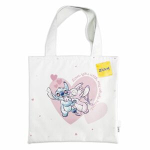 Tote Bag Stitch Love DISNEY 45X45 Cm