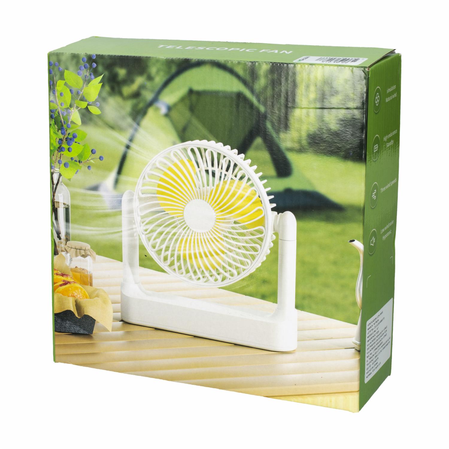 Mini Ventilador Plegable Y Recargable NITRON A7