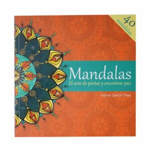 Libro Mandalas El Arte De Pintar Y Encontrar Paz LIBRO DIVO 40 Páginas
