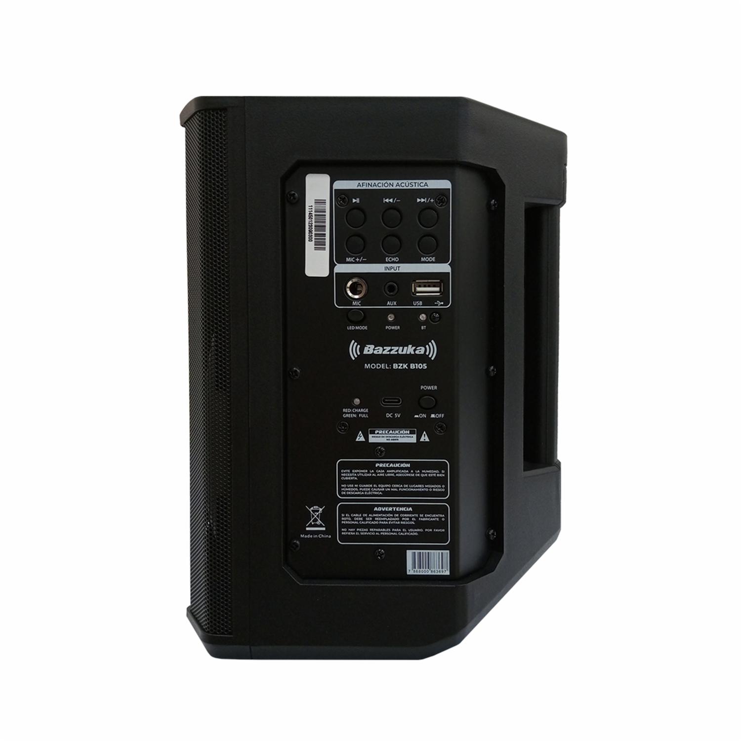 Parlante Profesional Portable B105 BAZZUKA 5,5? - Imagen 3