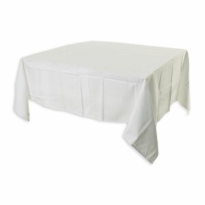 Mantel Cuadrado Fragnani Blanco 8 Puestos KARSTEN