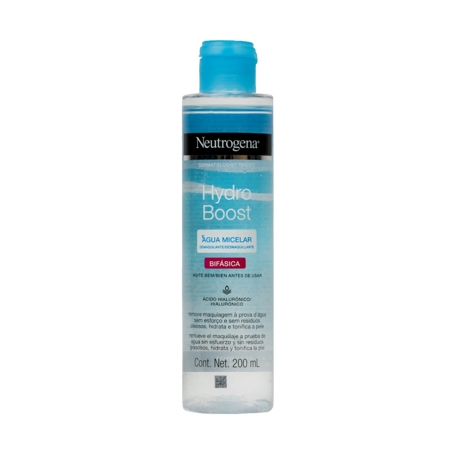 Agua Micelar Desmaquillante Bifásica Hydro Boost NEUTROGENA 200 Ml - Imagen 2