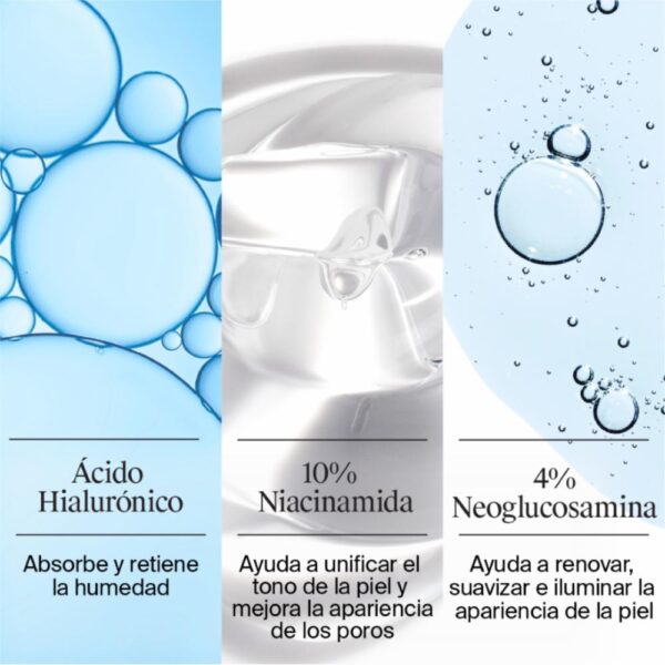 Serum Facial Niacinamida Hidro Boost NEUTROGENA 30 Ml - Imagen 3