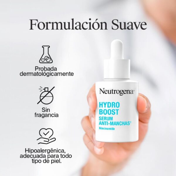 Serum Facial Niacinamida Hidro Boost NEUTROGENA 30 Ml - Imagen 5