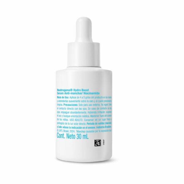 Serum Facial Niacinamida Hidro Boost NEUTROGENA 30 Ml - Imagen 8