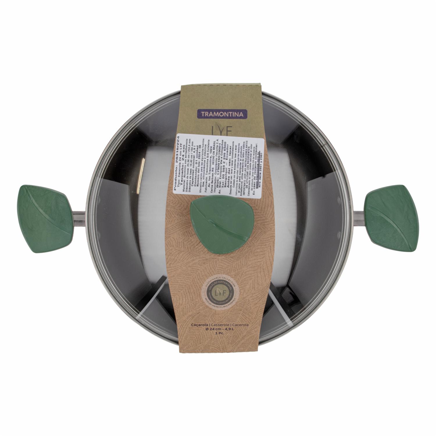 Cacerola De Aluminio TRAMONTINA 24 Cm - Imagen 4