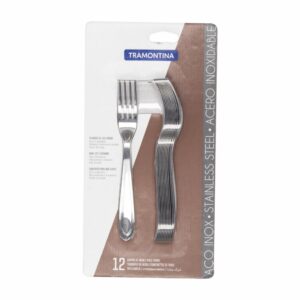 Set De Cubiertos Tenedores De Mesa Línea Laguna 12 Puestos TRAMONTINA 12 Piezas