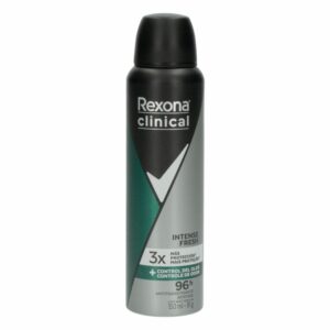 Desodorante En Spray Clinical Intense Fresh 96H Para Caballero REXONA 150 Ml