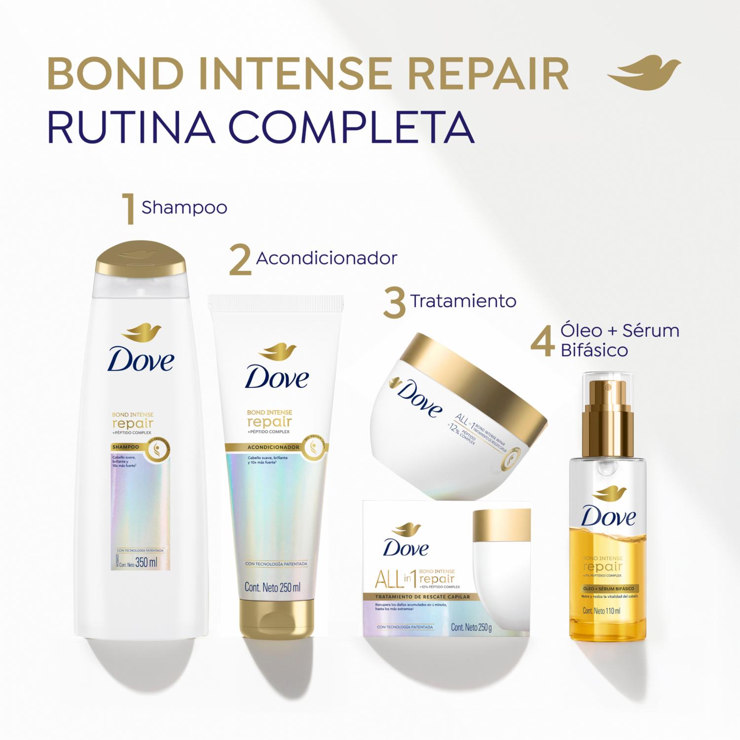 Tratamiento Capilar Bond Intense Repair DOVE 250 Ml - Imagen 4