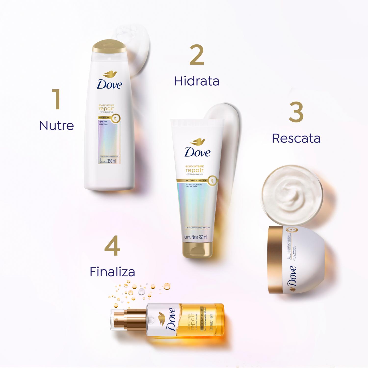 Tratamiento Capilar Bond Intense Repair DOVE 250 Ml - Imagen 5