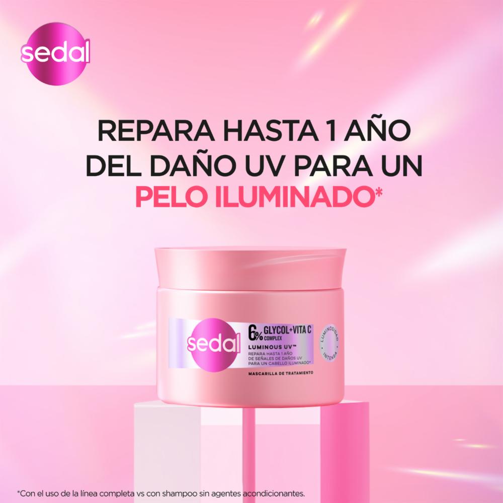 Mascararilla Capilar Luminoso UV SEDAL 300 G - Imagen 4