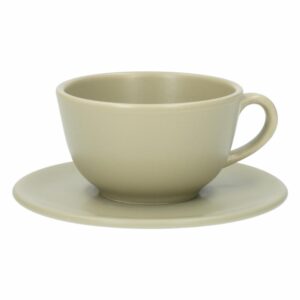 Set Taza Plato Te Oliva OXFORD 2 PZS