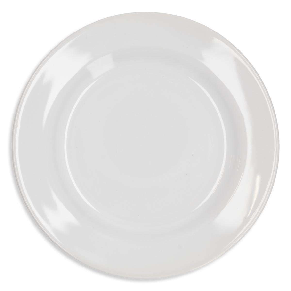 Plato Tendido Llano Donna Blanco OXFORD 24 Cm