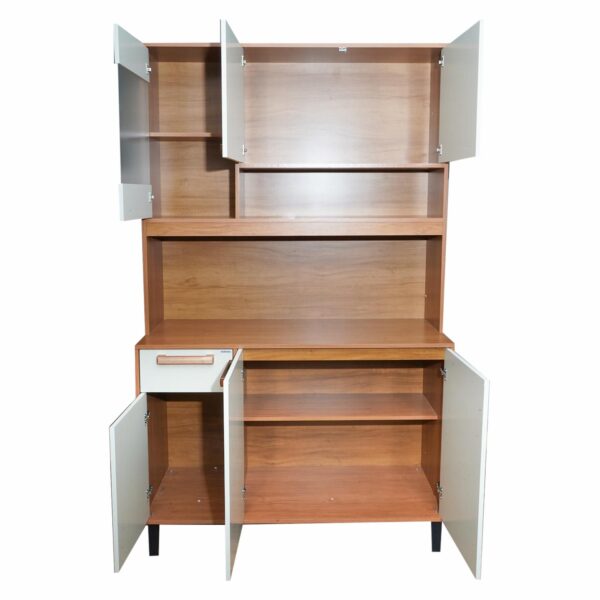 Mueble Alacena Nápoles 6 Puertas Beige ITATIAIA - Imagen 3