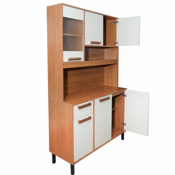 Mueble Alacena Nápoles 6 Puertas Beige ITATIAIA - Imagen 5