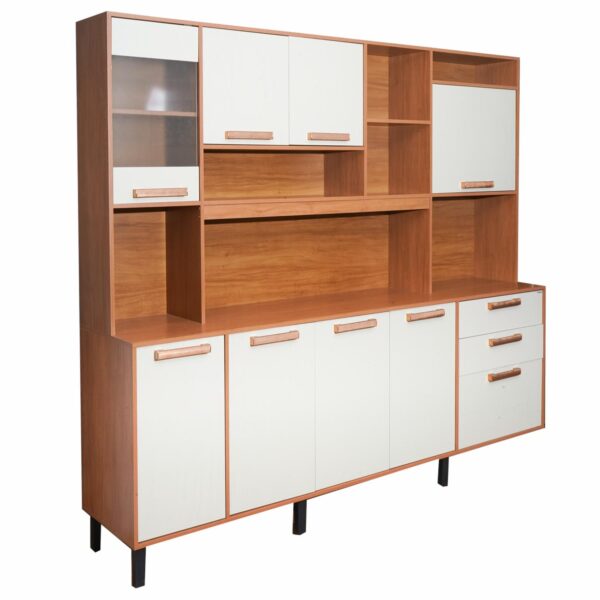 Mueble Alacena Nápoles 8 Puertas Beige ITATIAIA - Imagen 3