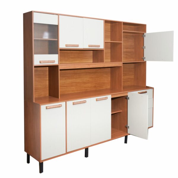 Mueble Alacena Nápoles 8 Puertas Beige ITATIAIA - Imagen 4
