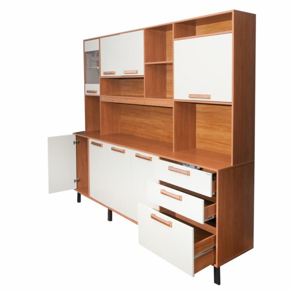 Mueble Alacena Nápoles 8 Puertas Beige ITATIAIA - Imagen 6