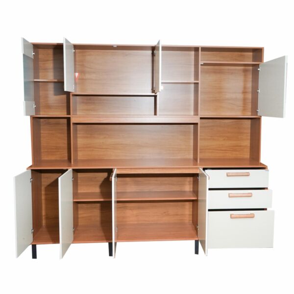 Mueble Alacena Nápoles 8 Puertas Beige ITATIAIA - Imagen 7
