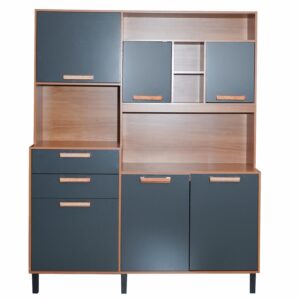 Mueble Alacena Nápoles 6 Puertas Azul Oscuro ITATIAIA