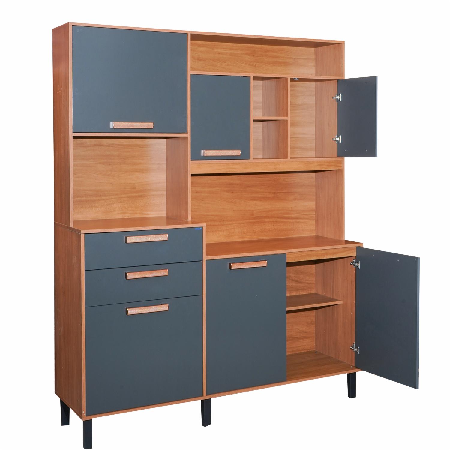 Mueble Alacena Nápoles 6 Puertas Azul Oscuro ITATIAIA - Imagen 5