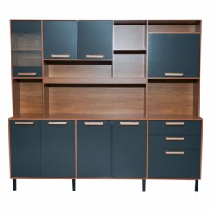 Mueble Alacena Nápoles 8 Puertas Azul Oscuro ITATIAIA