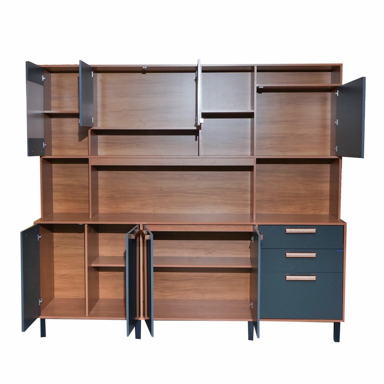 Mueble Alacena Nápoles 8 Puertas Azul Oscuro ITATIAIA - Imagen 3
