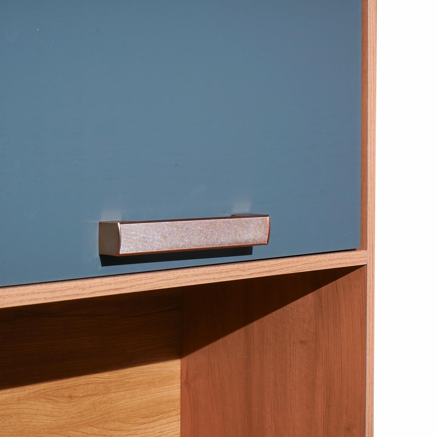 Mueble Alacena Nápoles 8 Puertas Azul Oscuro ITATIAIA - Imagen 9