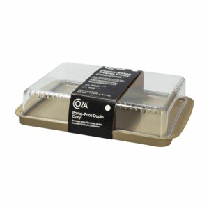 Porta Fiambre Plástico Cozy Gris COZZA 1 Pieza