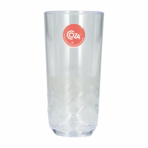 Vaso Plástico Alto Wave Cristal 350 Ml COZZA 20319/0009