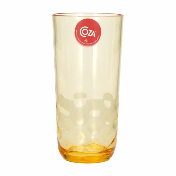 Vaso Plástico Wave Naranja Flame 350 Ml COZZA 20319/0528