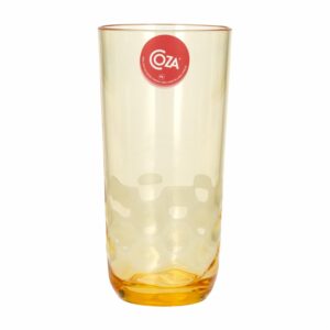 Vaso Plástico Wave Naranja Flame 350 Ml COZZA 20319/0528
