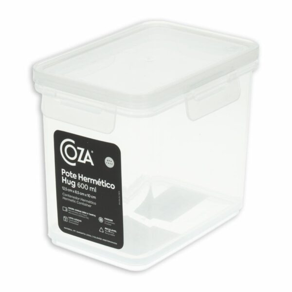 Repostero Hermético Hug Natural COZA 600 Ml