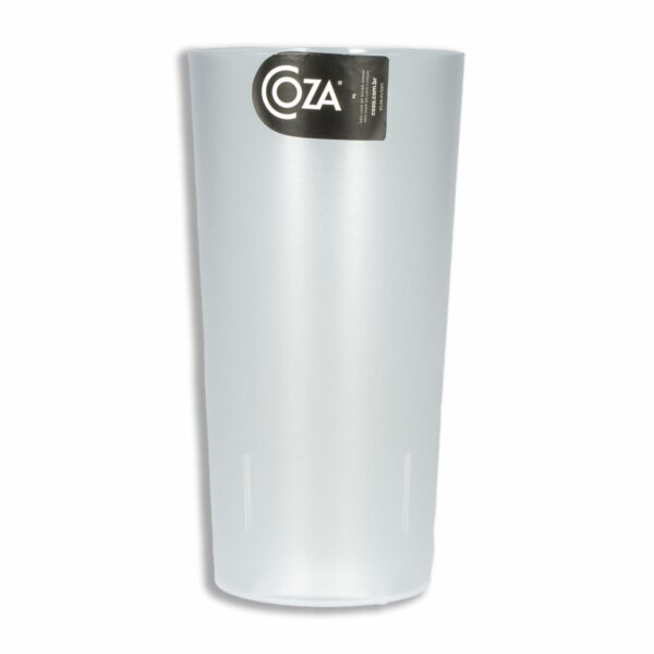 Vaso Plástico Casual Cónico Cristal 500 Ml COZZA 20209/0009