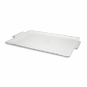 Bandeja Uno Plástico Blanco COZZA 50.7X33.6X3 CM