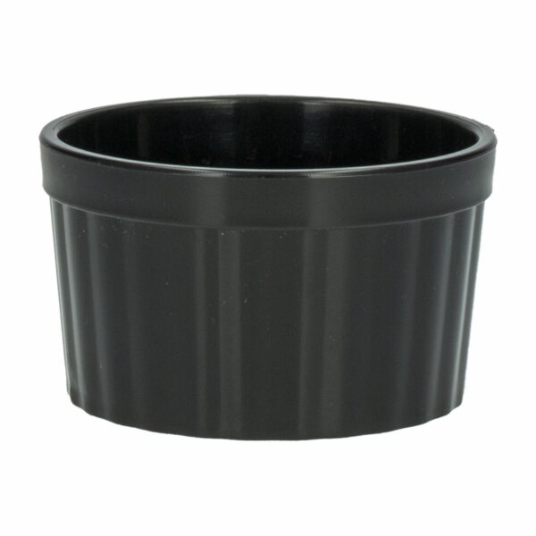 Salsera Uno Plástico Negro COZZA 150 Ml