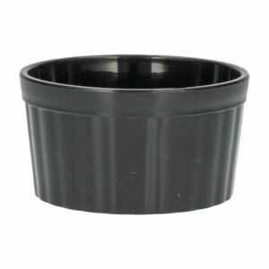 Salsera Uno Plástico Negro COZA 220 Ml