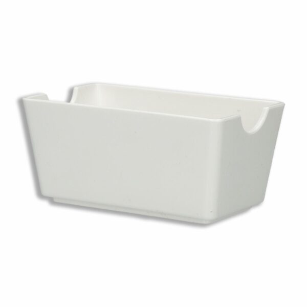 Porta Servilletas Uno Plástico Blanco COZZA 1 Pieza