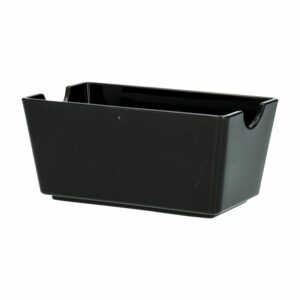 Porta Servilletas Uno Plástico Negro COZZA 1 Pieza