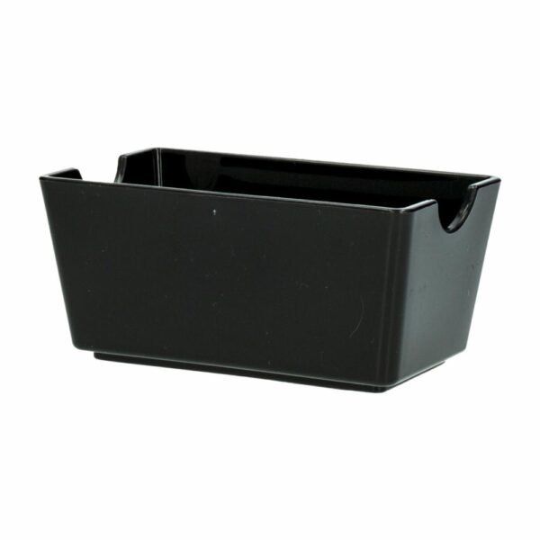 Porta Servilletas Uno Plástico Negro COZA 1 Pieza