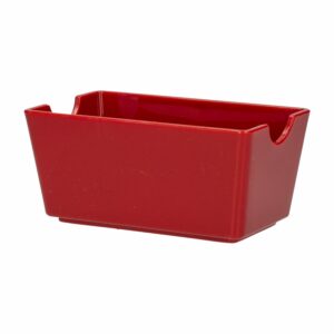 Porta Servilletas Uno Plástico Rojo Bold COZZA 1 Pieza