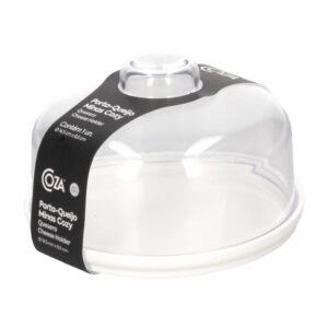 Quesera Plástica Cozy Blanco COZZA 14.5 Cm