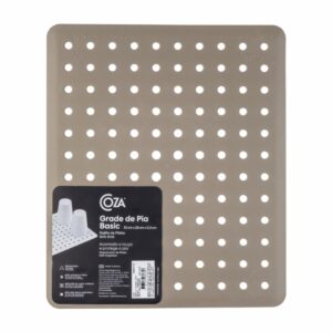 Tapete Para Fregadero De Plástico Gris CAZA 33 X 28 X 0,3 Cm