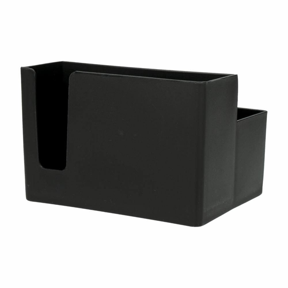 Servilletero Uno Plástico Negro COZA 1 Pieza - Imagen 2