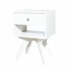 Mesa De Luz Off Blanco DALLA COSTA MDF - Imagen 3